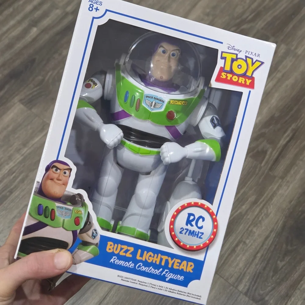 Disney Pixar Toy Story Buzz Lightyear RC Figure 27MHz Remote Control NEW